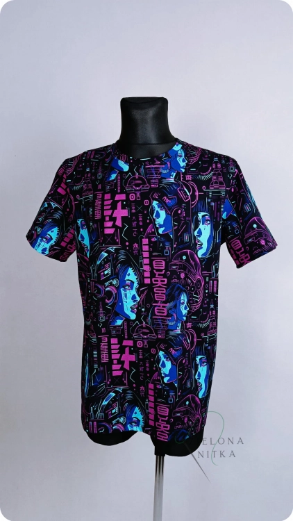 T-shirt męski CYBER