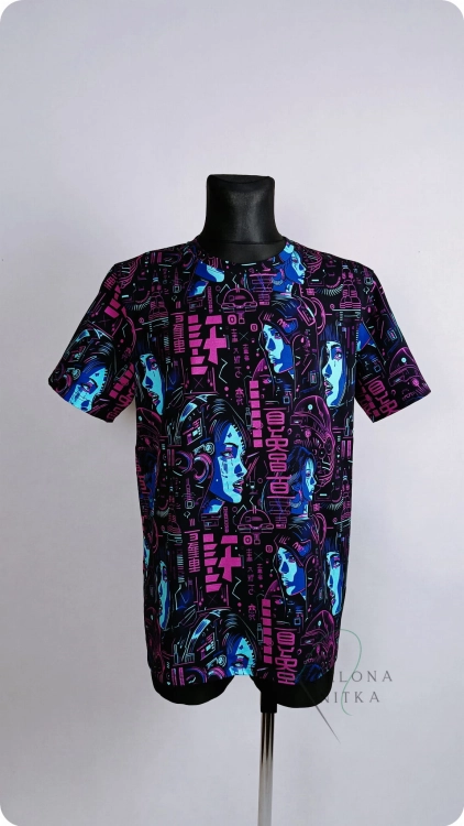 T-shirt męski CYBER
