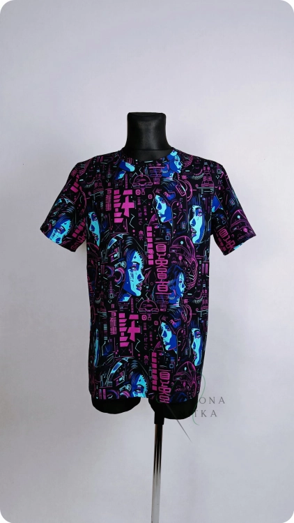 T-shirt męski CYBER