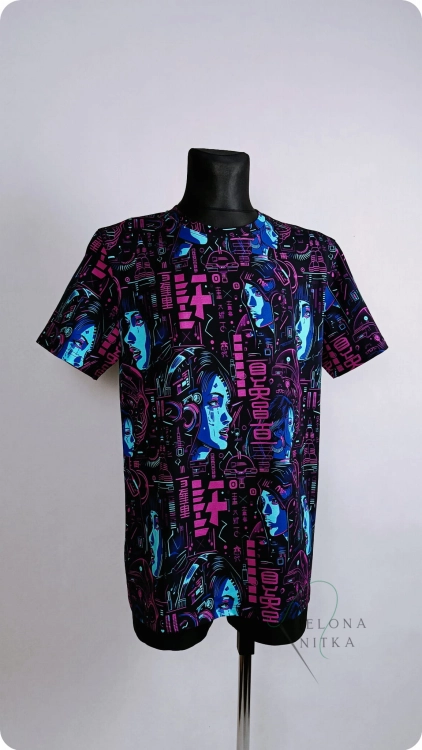 T-shirt męski CYBER
