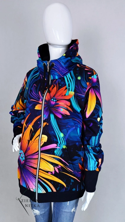 Bluza damska rozpinana z kapturem HYPNITIC