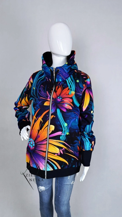 Bluza damska rozpinana z kapturem HYPNITIC