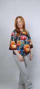 T-shirt damski CHILL NIEBIAŃSKI OGRÓD