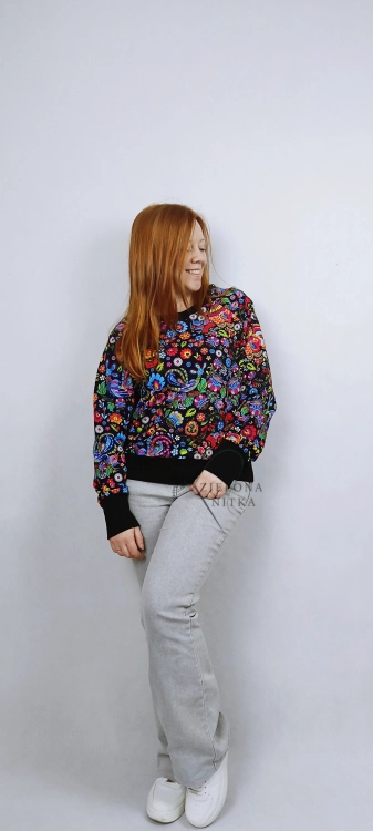 Bluza damska NURI WZÓR ŁOWICKI
