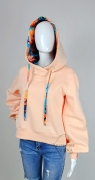 Bluza damska z kapturem SELIN PEACH FUZZ