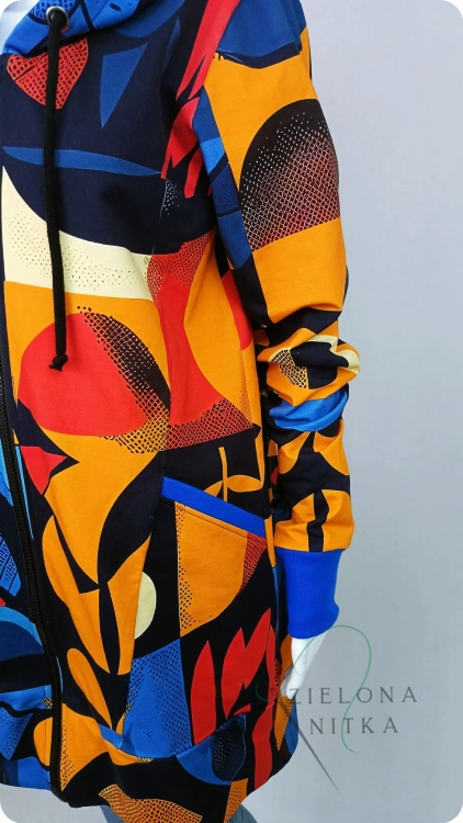 Bluza damska rozpinana BAUHAUS style Margot
