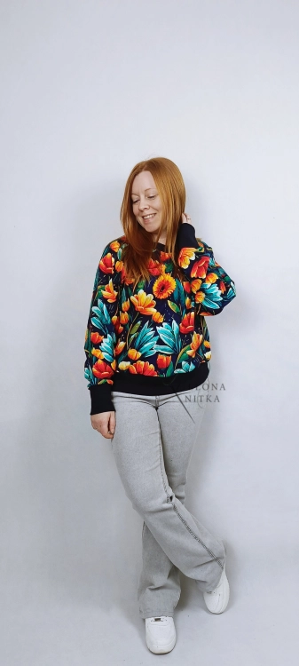 Bluza damska NURI WIOSENNE KWIATY