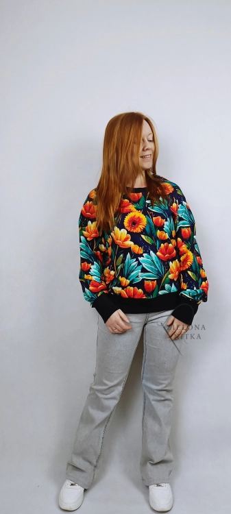 Bluza damska NURI WIOSENNE KWIATY