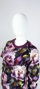 Bluza damska NURI FIOLETOWE PIWONIE
