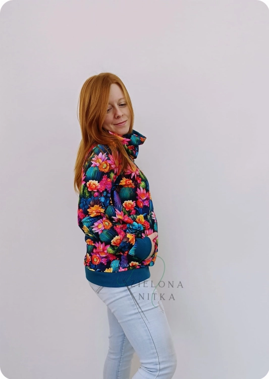 Bluza damska WIOLA kaktusy