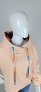 Bluza damska z kapturem SELIN PEACH FUZZ