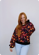 Bluza damska LOVA Grzyby leśne ROZM S
