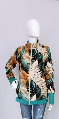 Bluza damska rozpinana z stójką WYBÓR WZORU/ KOLORU