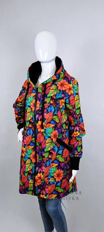 Bluza damska rozpinana NEONOWE KWOATY MARGO