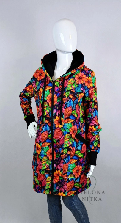 Bluza damska rozpinana NEONOWE KWOATY MARGO