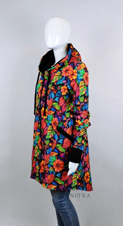 Bluza damska rozpinana NEONOWE KWOATY MARGO