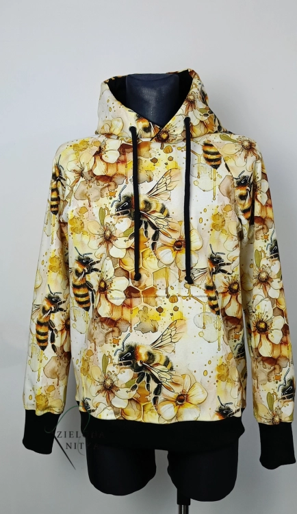 Bluza męska kangurka PSZCZOŁY