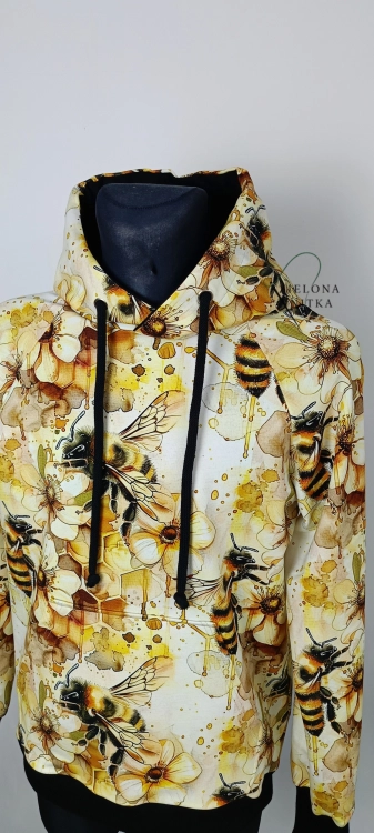 Bluza męska kangurka PSZCZOŁY